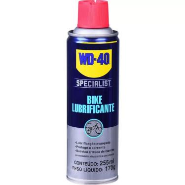Imagem de Lubrificante Para Corrente Pedal Seco E úmido 255ml Bike Wd40 911917