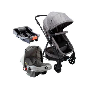 Imagem de Carrinho de Bebê com Bebê Conforto Cosco Kids - Travel System Poppy Tr