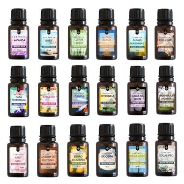 Imagem de Kit com 5 Essências Para Umidificador e Difusor de Ambiente 15ml - Escolha seus Aromas