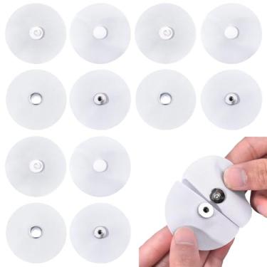 Imagem de CRASPIRE 10 pares de 2 estilos de capa de edredom de pano com botões de pressão clipes de metal para evitar fechos de ferro em botões para todas as espessuras de colcha, presente de aniversário