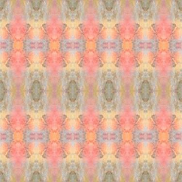 Imagem de Quadro Decorativo Ethnic Watercolor Pintura em Tela para Sala Quarto Escritório 50x50cm