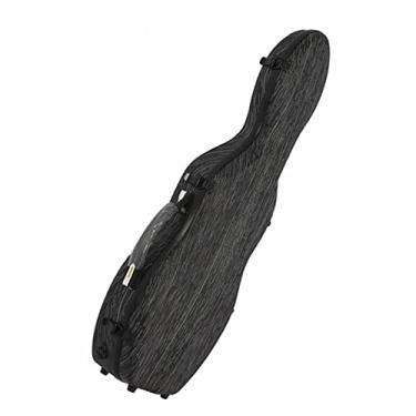 Imagem de Estojo Para Violino Preto Tamanho 4/4 Caixa Para Violino Em Fibra De Carbono Acessório Para Violino Tamanho Completo Estojo de Violino