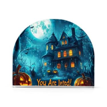 Imagem de xigua Porta-guardanapos de papel acrílico transparente elegante para mesas dispensador de papel de seda independente para mesa de jantar restaurante decoração de casa, 1 pacote