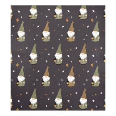 Imagem de Blueangle Estrelas Gnomos Fofos Capa Magnética para Lava-Louça, Decoração Frontal de Lava-Louça, Decalques de Armário Doméstico Eletrodomésticos, 58 cm C x 66 cm Adesivo Magnético Decorativo (62)