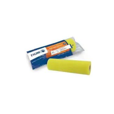 Imagem de Rolo de Espuma Textura Alta sem Garfo 23cm Amarelo - Tigre
