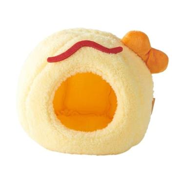 Imagem de Baoblaze Cama autoaquecida para papagaios, periquitos, aconchegante cama suspensa de lã macia para clima frio, ideal para papagaios, chinchilas, periquitos, Amarelo