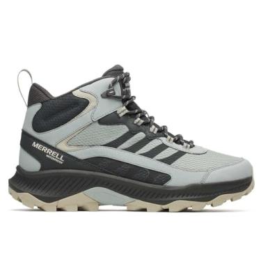 Imagem de Merrell Tênis masculino Speed Strike 2 Mid impermeável para caminhada, Calcita, 38