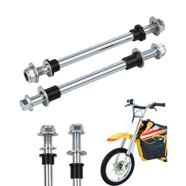 Imagem de NACORE MX650 Eixo dianteiro e traseiro parafuso com espaçadores porcas arruela pacote para Razor MX650/500, SX500