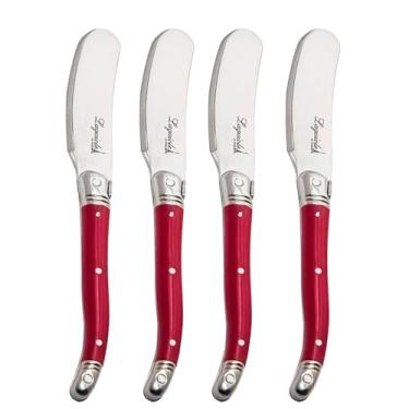 Imagem de Jogo De 4 Facas Para Manteiga - Laguiole (Bordô)
