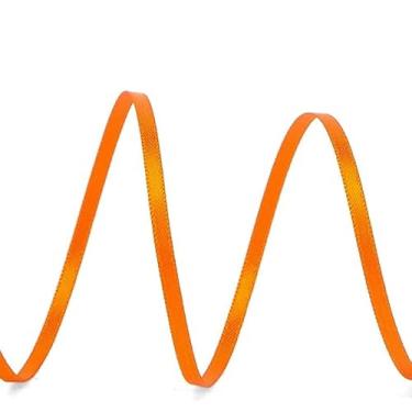 Imagem de 1 rolo, 3 mm/0,11 polegadas DIY fita de cetim acabamento em tecido acessório de roupas artesanais artesanais decoração de casamento casamento embrulho de presente fitas coloridas para amarrar cabelo