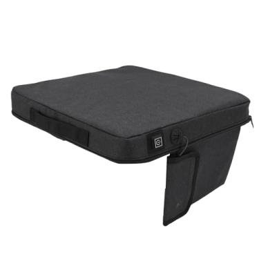 Imagem de GOWENIC Almofada de Assento Aquecida Portátil, Almofada de Assento Aquecida de Espuma de Memória de Cadeira de Aquecimento USB Com Aquecimento de 3 Níveis para Acampamento Em Arquibancada de Estádio