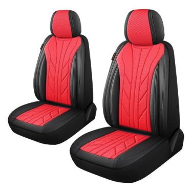 Imagem de Capas de assento de carro CAROMOP, tecido de material sintético de lux