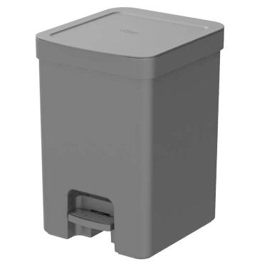 Imagem de Lixeira Com Pedal Trium 12L - Preto - Ou