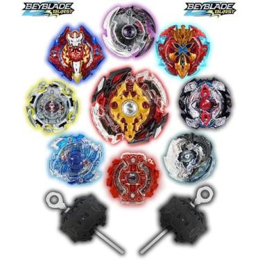 Imagem de Kit 2 Beyblade Burst C/2 Lançador Rantaro Daigo Ken Hoji - TD, Beyblad