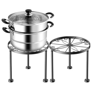 Imagem de Suporte para Plantas - 2 Suporte para Vasos de Flores - Estrutura De Para Vasos - Para Casa Amantes Da Jardineiros Jardim Pátio Cozinha Sala De Estar Estufa