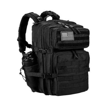 Imagem de Mochila Tática Impermeável De 45L Para Caminhadas Ao Ar Livre Com Supo