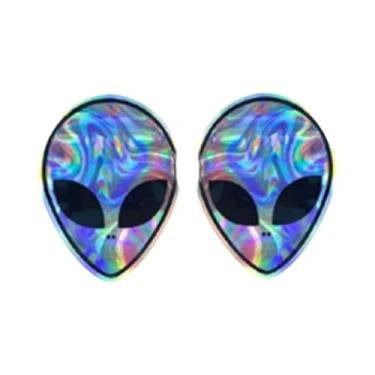 Imagem de Saco Holográfico Com Fecho Zip Reutilizável Mylar Multiuso Para Armaze