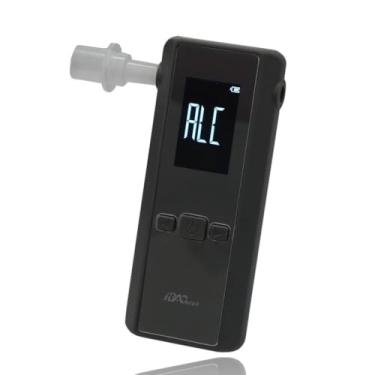 Imagem de iBACheck Bafômetro com detecção automática de fluxo e função de limpeza automática, 100 memórias e tela de 3 cores.