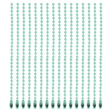 Imagem de Generic 20 peças corrente de contas de bola de 12 cm de 5 polegadas, corrente de bola de metal com conectores para pendurar ornamento, joias, colar, etiqueta de cachorro, chaveiro, decoração de Natal