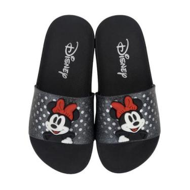 Imagem de Chinelo Infantil Slide Stitch Minnie Personagens Disney Macio 22994, P