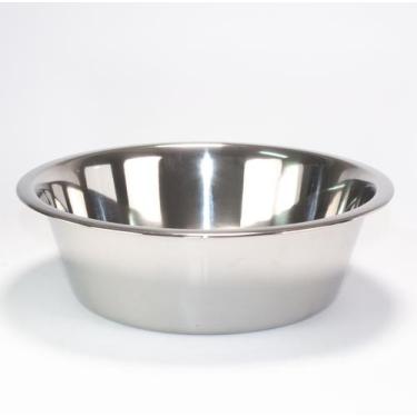 Imagem de  Tigela Para Cães Porte Grande Pet Comedouro Inox 1,4l Chalesco, Alumí