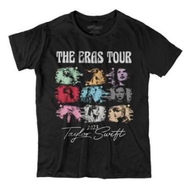 Imagem de Camiseta TaylorSwift Eras Tour Show TaylorSwift No Brasil-Masculino