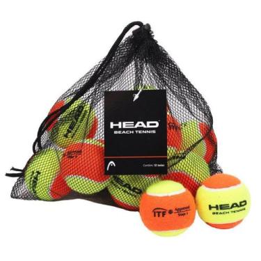 Imagem de Bola Head Beach Tennis - 12 Bolas