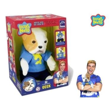 Imagem de Cachorrinho de Brinquedo Pet Reborn Geek Luccas Neto - Roma Brinquedos
