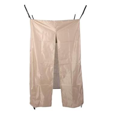 Imagem de Luocute Barraca de Chuveiro Lateral do Carro, Abrigo de Privacidade Portátil para Acampamento Com Abertura de Zíper e Alças de Amarração, 39,37 X 39,37 X 70,87 Em Banheiro de Tecido