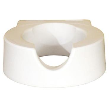 Imagem de Assento Elevado De Vaso Para Idoso 14cm Vaso Sanitário Alto Até 120 ki