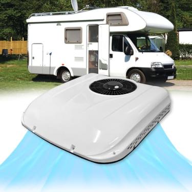 Imagem de Ar condicionado RV de 24 V, ar condicionado de 10000 BTU para trailer, ar condicionado de 24 volts para trailer, barco, campista, van