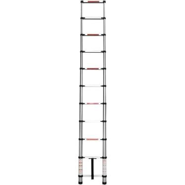 Imagem de Escada Telescópica 11 Degraus 0,82x3,19 Metros 1x11 Alumínio Worker
