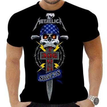 Imagem de Camiseta Camisa Personalizada Rock Metal Metallica 6 - OBDS, BABYLOOK 