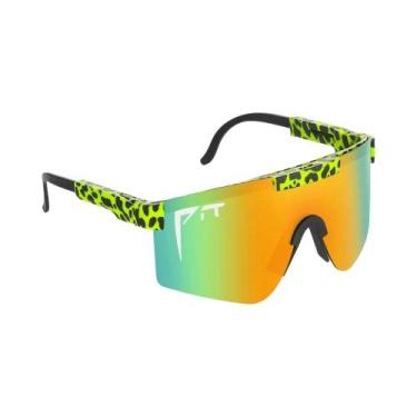 Imagem de Óculos De Sol Unissex UV400 Pit Viper Para Ciclismo, Caminhada, Beiseb