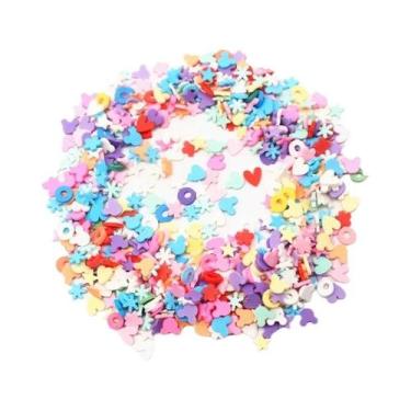 Imagem de Fatias De Argila Polimérica Colorida Mista 10g Para Slime, Artesanato 