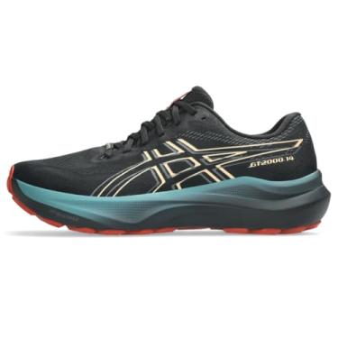 Imagem de ASICS Tênis de corrida masculino GT-2000 14, Preto/Apricot Crush, 46