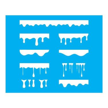 Imagem de Stencil Tamako Chocolate - 20X25Cm - Ref B213