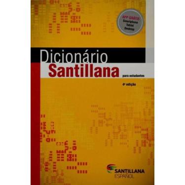 Imagem de Livro - Dicionário Santillana para estudantes - moderna