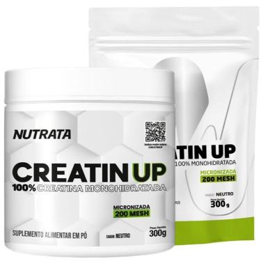Imagem de Kit 2X Creatina 100% Monohidratada Nutrata 300G - Pote + Refil-Unissex