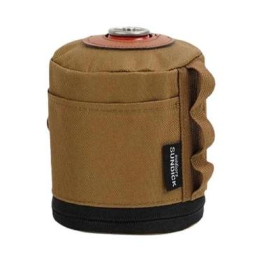 Imagem de Capa De Algodão E Linho Para Botijão De Gás De Camping, Bolsa De Armaz