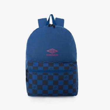 Imagem de Mochila Umbro Chess Waves Azul Original Tamanho:ÚnicoCor:Azul, Único, 