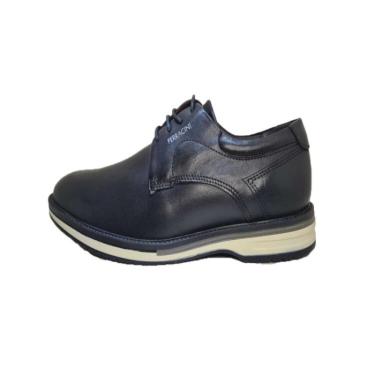 Imagem de Sapato Ferracini de Couro Masculino - Preto