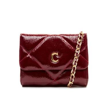 Imagem de Bolsa Joy Couro Bordô Cecconello C2925-3, Bordô, U