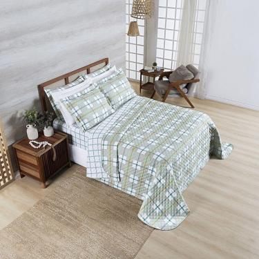 Imagem de Cobre Leito Afeto 400 Fios Queen 03 Peças 100% Poliéster - York