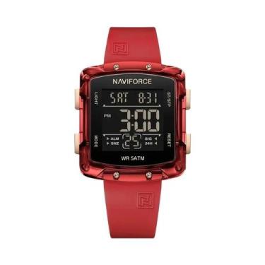 Imagem de Relógio Digital Esportivo Feminino À Prova d'Água 50M NAVIFORCE, Relóg