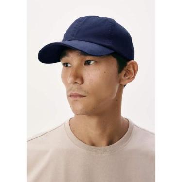 Imagem de Boné Unissex Aba Curva Em Sarja - Azul UNI - Hering, UNI