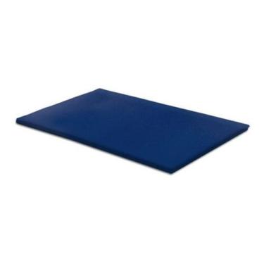 Imagem de Colchonete de Ginástica Treinamento Esportivo Azul 100x60x3 - 1 Fit