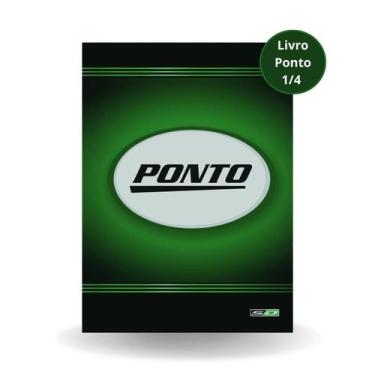 Imagem de Caderno Livro Ponto para Controle de Horário Entrada e Saída Ideal par