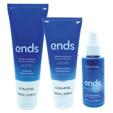 Imagem de Lowell Ends Regenerador Shampoo Mascara e Regenerador 100ml
