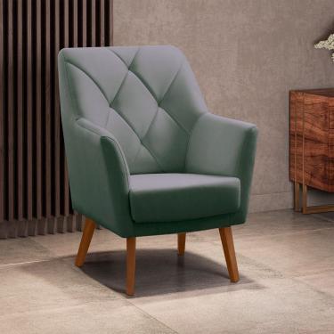 Imagem de Poltrona Grecia em Madeira Eucalipto Movellu Home